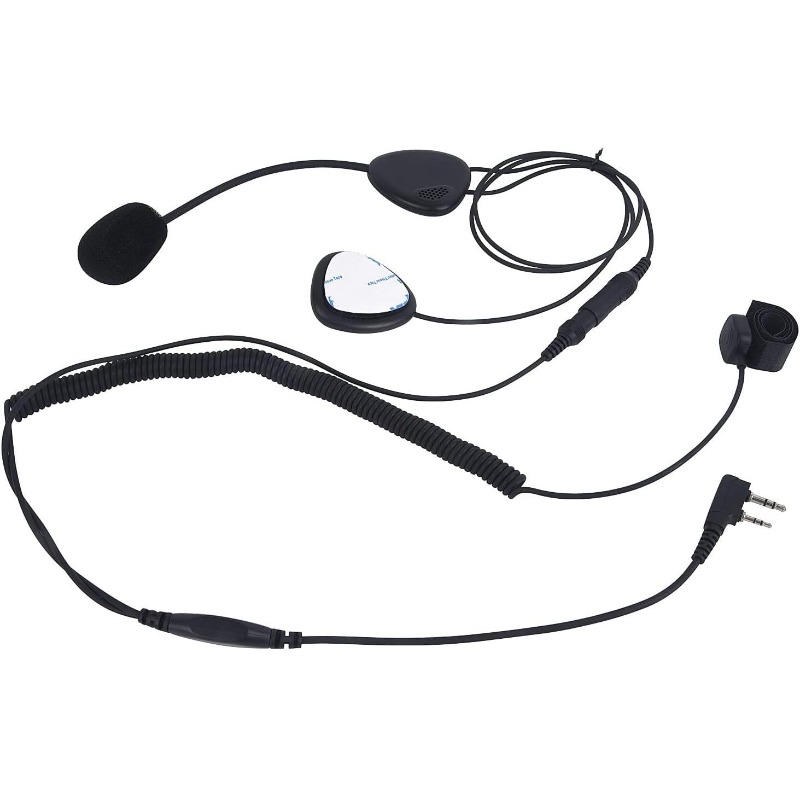 Motorcycle Helmets - Motorcycle Earpiece 2 Way Radio Head
